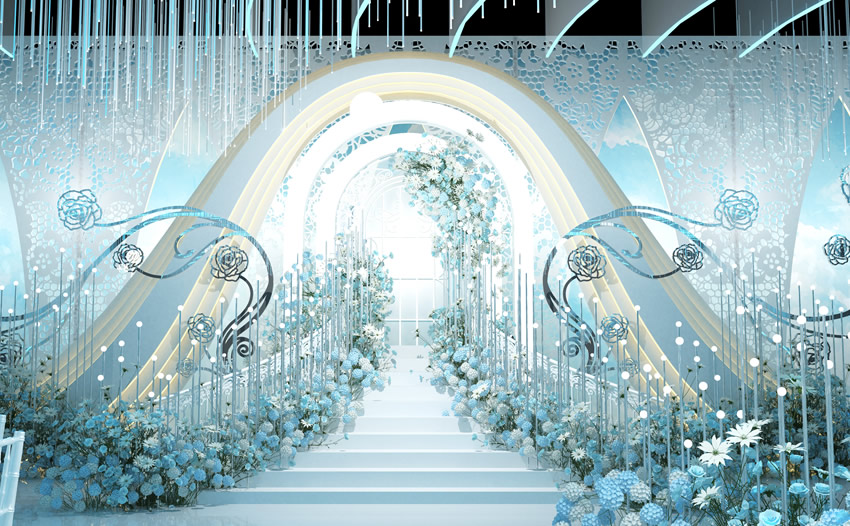 苍南釡香烙馍村水晶厅效果展示